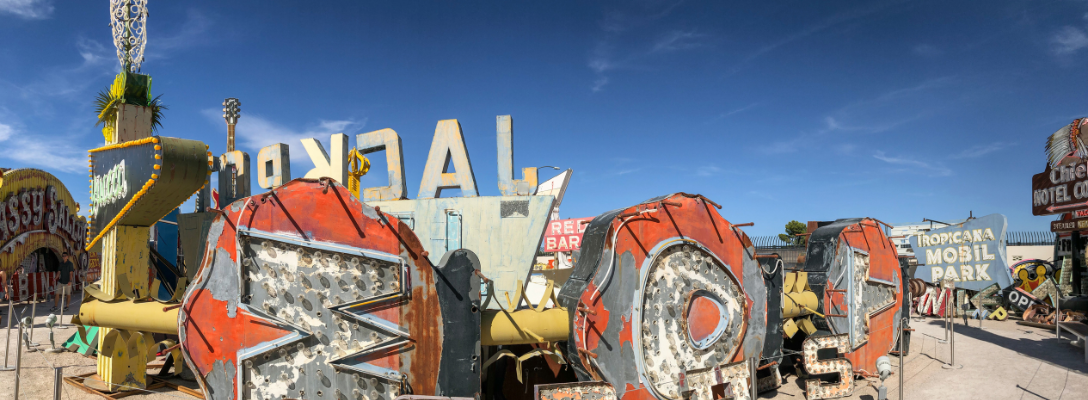 Display at the Neon Museum in Las Vegas