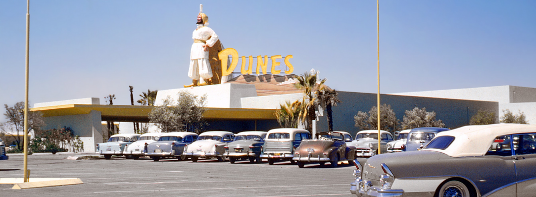 Riviera on opening day, April 20, 1955. - Vintage Las Vegas